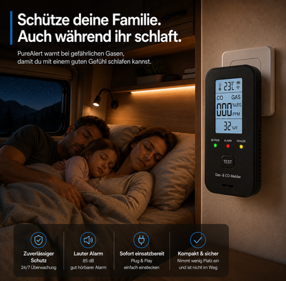 PureAlert – Schützt deine Familie vor gefährlichen Gasen