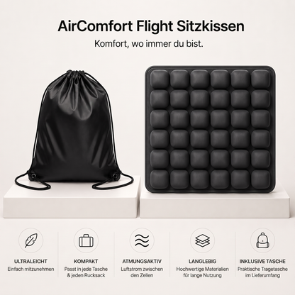 AirComfort™ Flight — Keine Schmerzen mehr bei langen Reisen