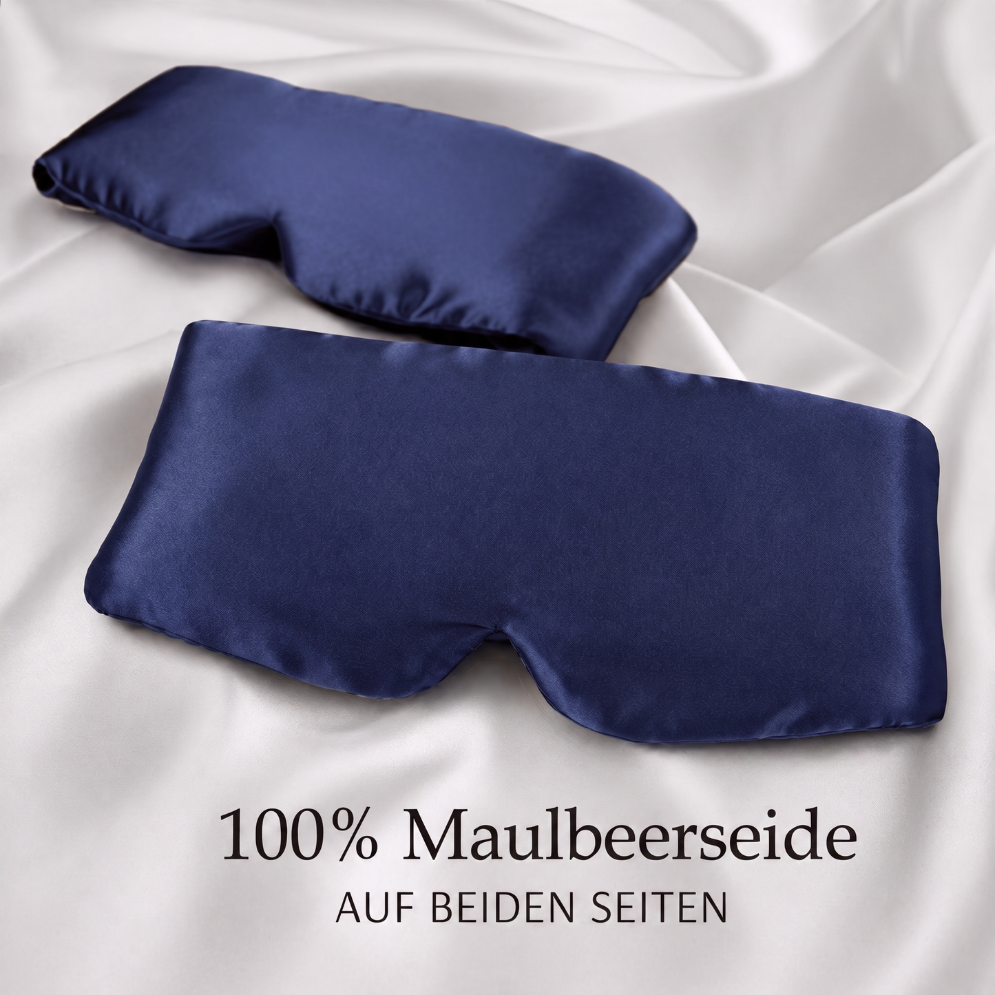 AirComfort™ PureSilk Sleep Mask — Tiefe Ruhe. Vollständige Dunkelheit.