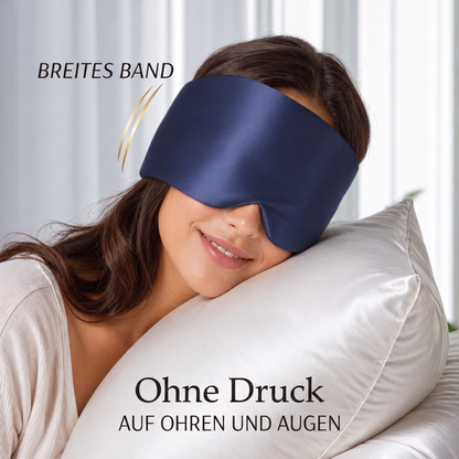 AirComfort™ PureSilk Sleep Mask — Tiefe Ruhe. Vollständige Dunkelheit.