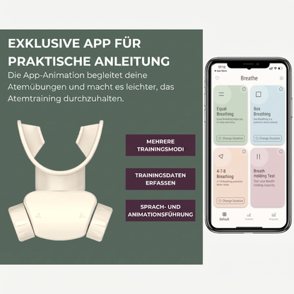 AiroFlow™ MAX - Stärke Deine Atemmuskulatur, Steigere Deine Leistung (inkl. App)