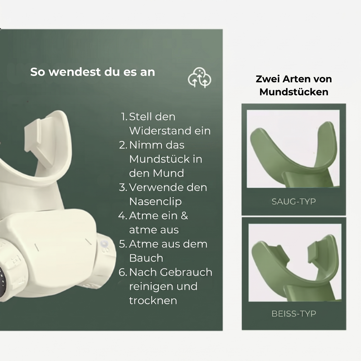 AiroFlow™ MAX - Stärke Deine Atemmuskulatur, Steigere Deine Leistung (inkl. App)
