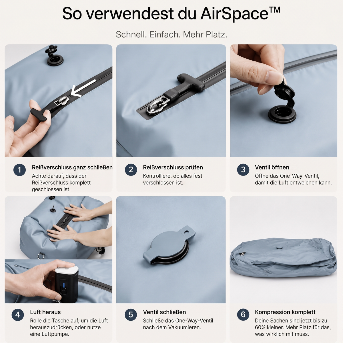 AirSpace™ - Mehr Platz für jede Reise