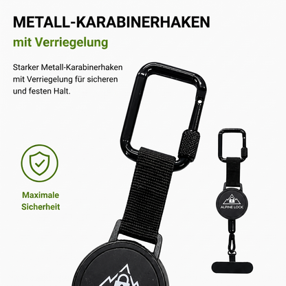 AlpineLock™ - Verhindere Schäden, Verlust und Stress. Dein Handy immer sicher befestigt!