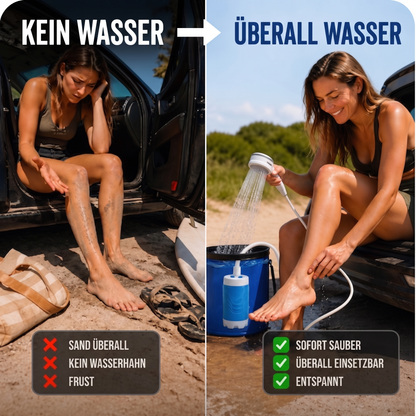 AquaNomad™ - Überall Wasser, Ohne Wasserhahn