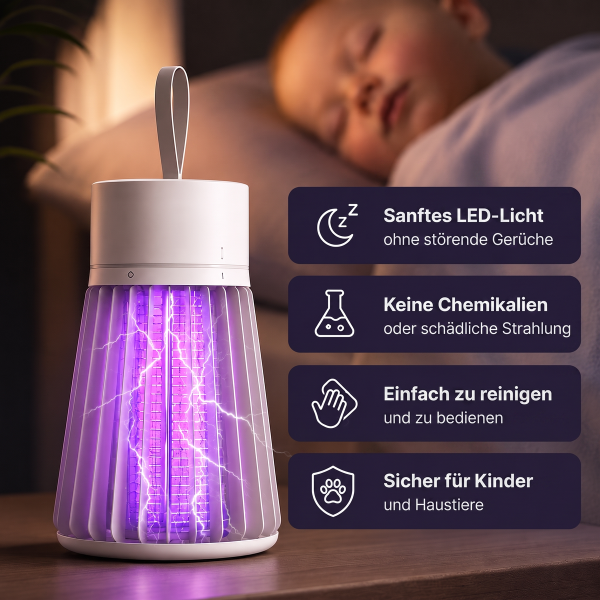 BuzzGuard Go 2 - Schützen Sie sich drinnen und draußen vor Mücken