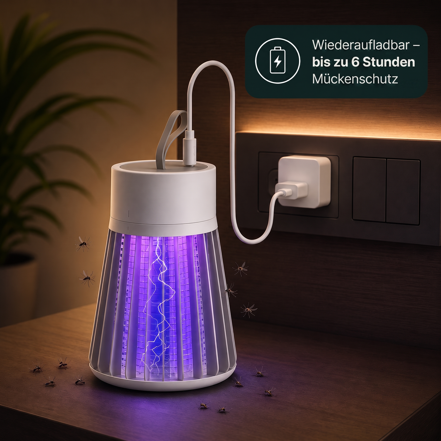 BuzzGuard Go 2 - Schützen Sie sich drinnen und draußen vor Mücken