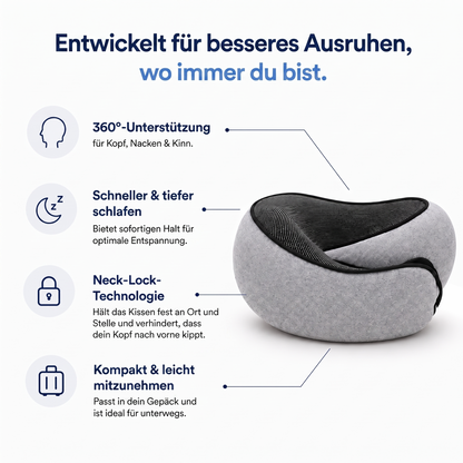 CloudWrap™ | Kein Nickerchen-Nacken mehr unterwegs