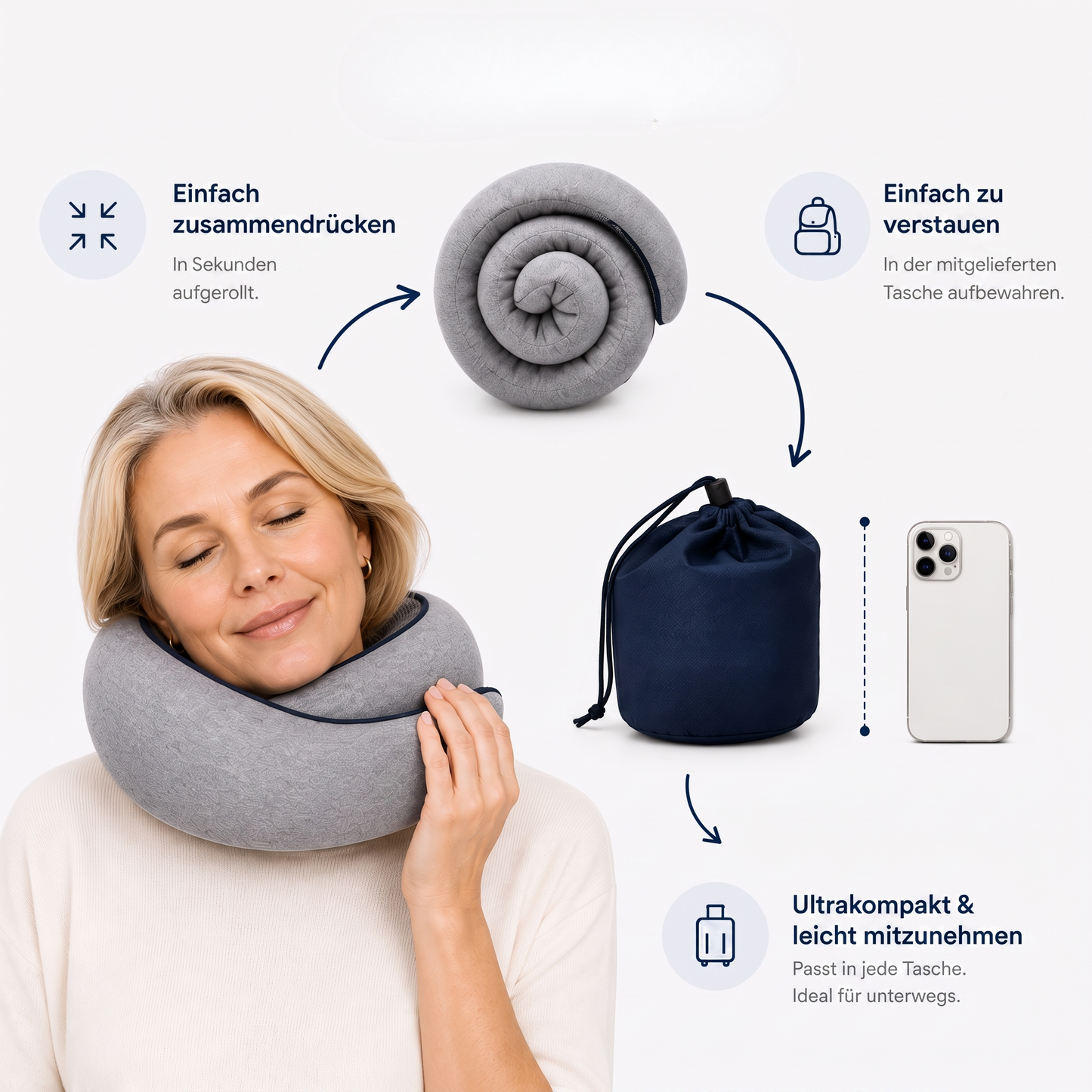CloudWrap™ | Kein Nickerchen-Nacken mehr unterwegs