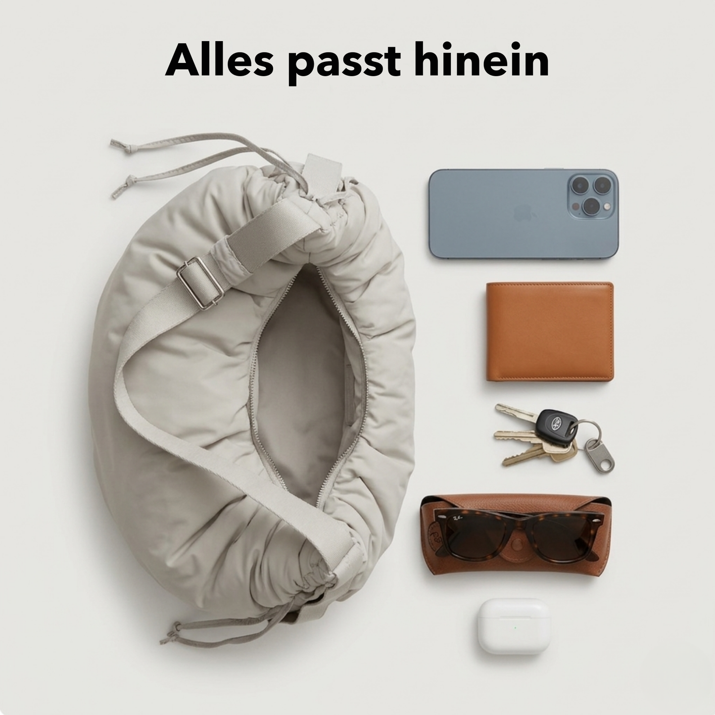 CloudBag™ Arc - Alles griffbereit, ohne Umstände