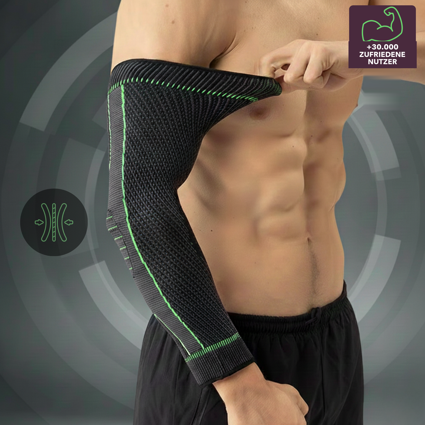 Raxion PulseGuard™ Max - Armstütz-Ärmel