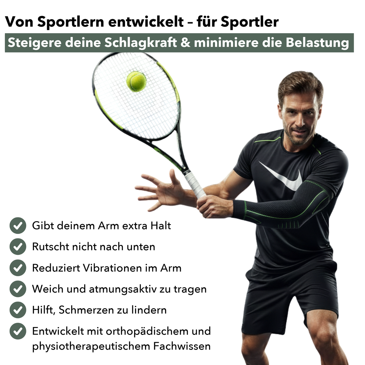 Raxion PulseGuard™ Max - Armstütz-Ärmel