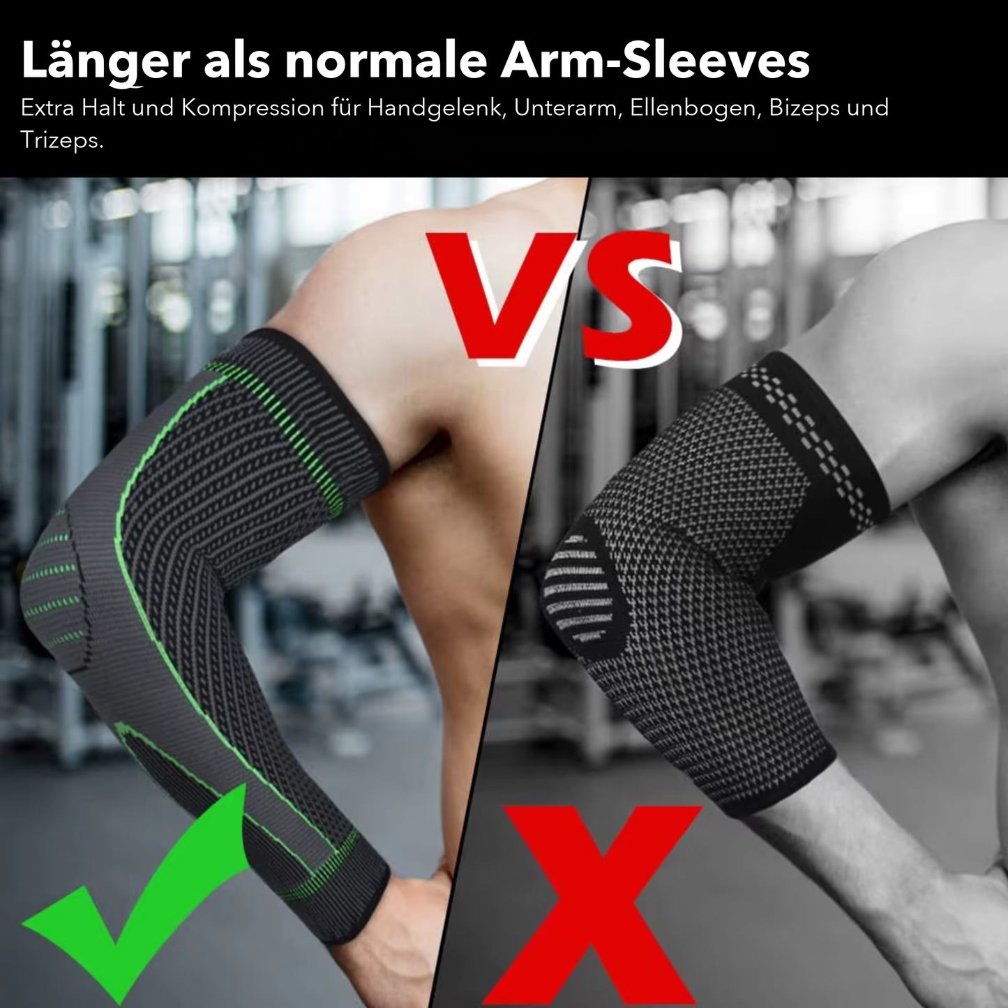 Raxion PulseGuard™ Max - Armstütz-Ärmel
