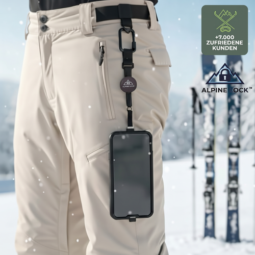 AlpineLock™ - Wintersport Sicherungsband für Telefon