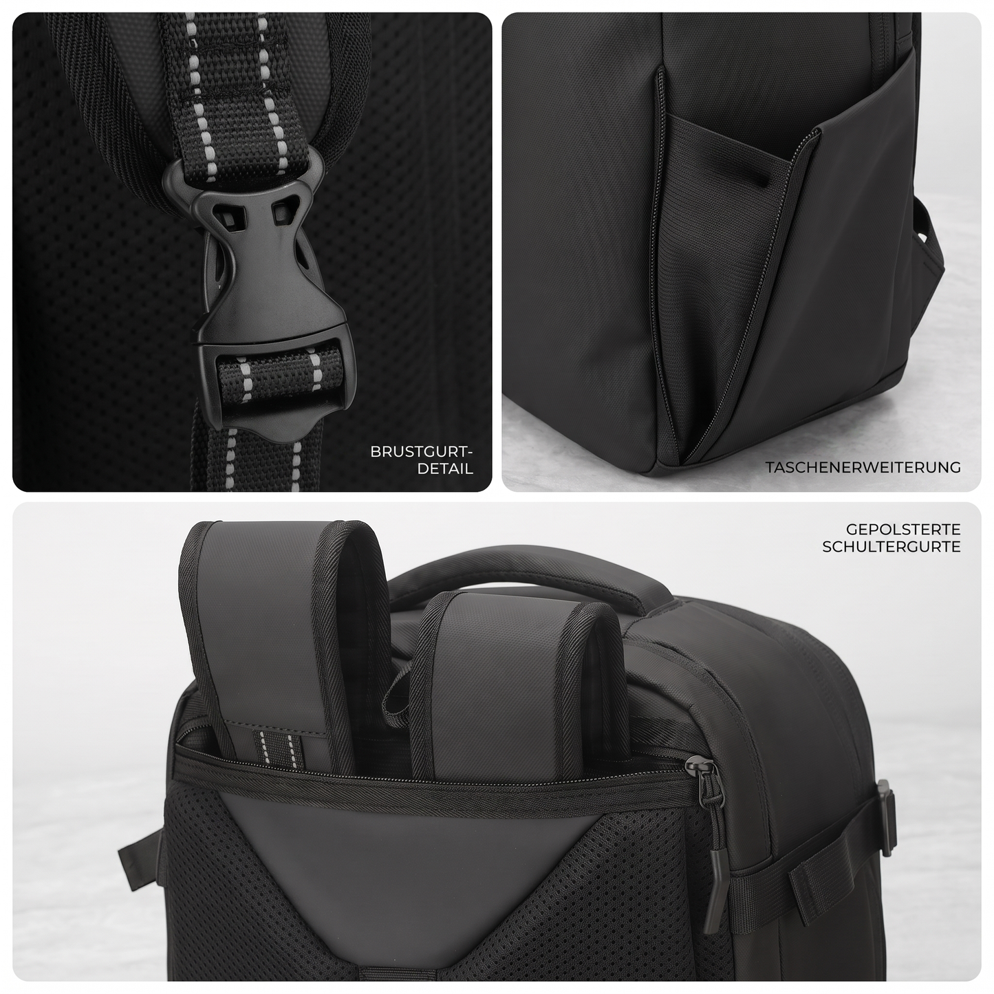 Carry On™ Vakuum-Rucksack - 2x mehr mitnehmen ohne zusätzliche Gepäckgebühren.