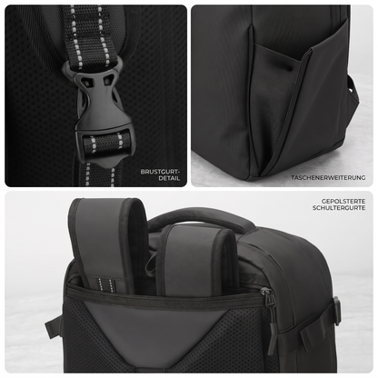 Carry On™ Vakuum-Rucksack - 2x mehr mitnehmen ohne zusätzliche Gepäckgebühren.