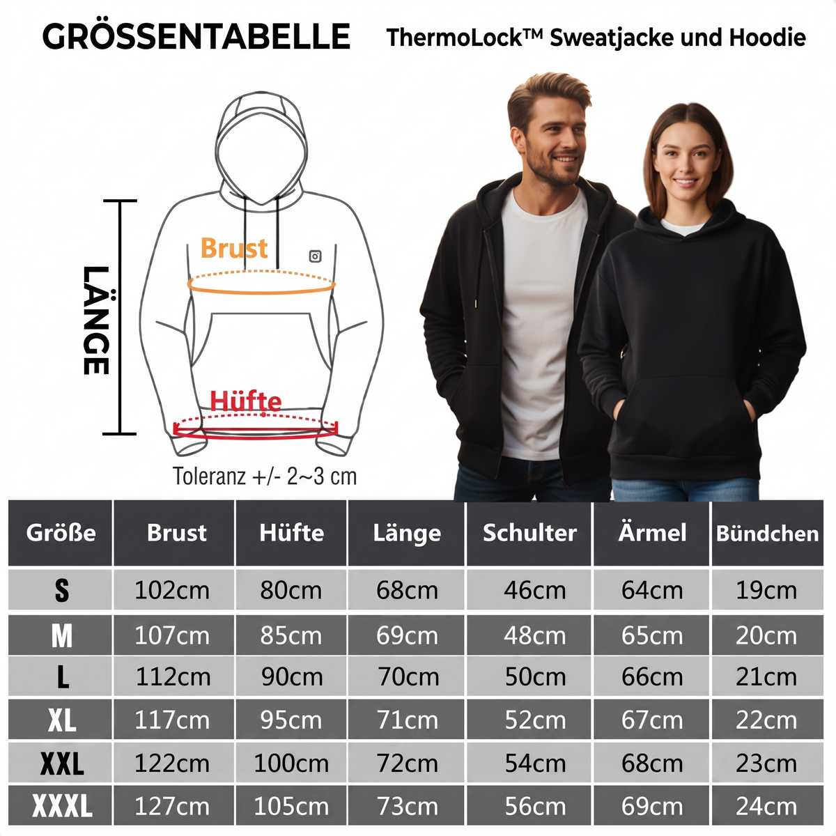 Endurance ThermoLock™ Pro – Winter Performance Hoodie / Weste