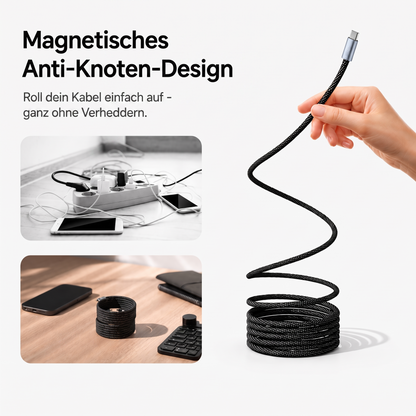 MagCable | Magnetisches Kabel, das sich nicht verheddert