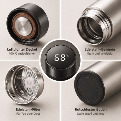PauseFlow™ Thermos - Wo du anhältst, beginnt dein Moment