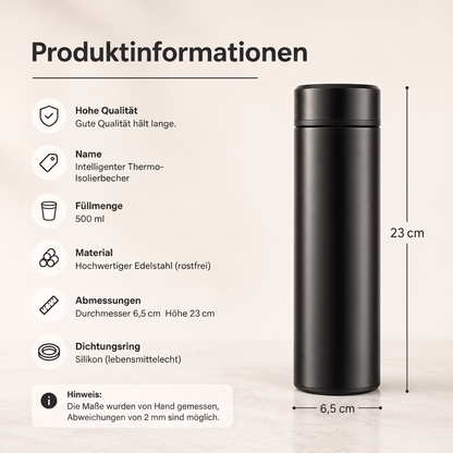 PauseFlow™ Thermos - Wo du anhältst, beginnt dein Moment