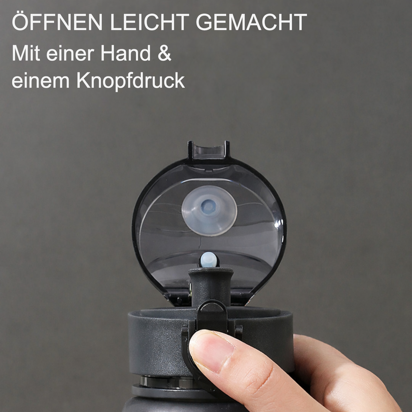 PeakHydro - Auslaufsichere Wasserflasche (560ml)