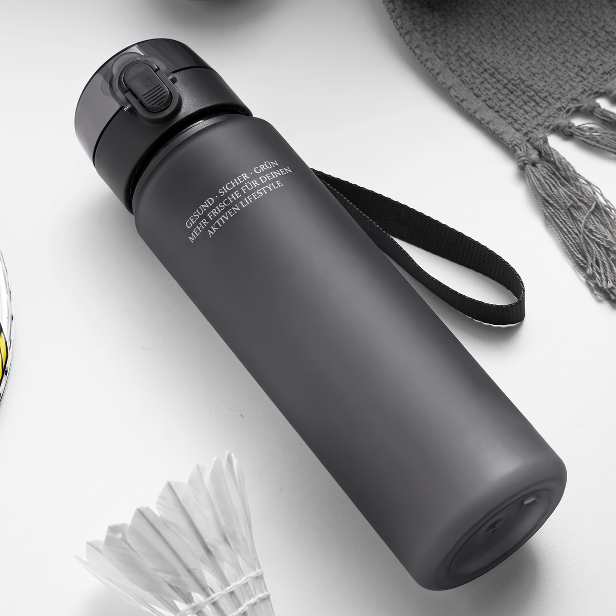 PeakHydro - Auslaufsichere Wasserflasche (560ml)