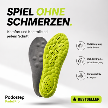 Podostep™ Padel Pro - Länger Und Schmerzfrei Auf Dem Platz