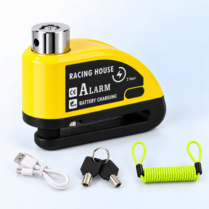 SecurRide - Bremsscheibenschloss mit 110 dB Alarm