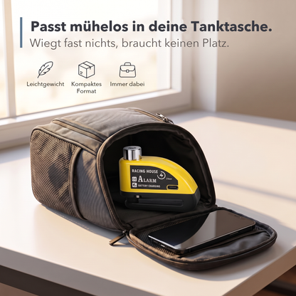 SecurRide - Bremsscheibenschloss mit 110 dB Alarm
