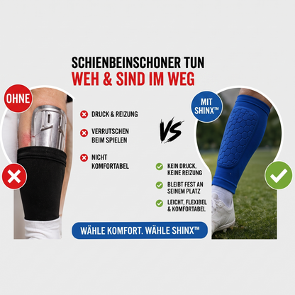 ShinX™ Performance – Verhindert Schmerzhafte Schienbeine Beim Sport