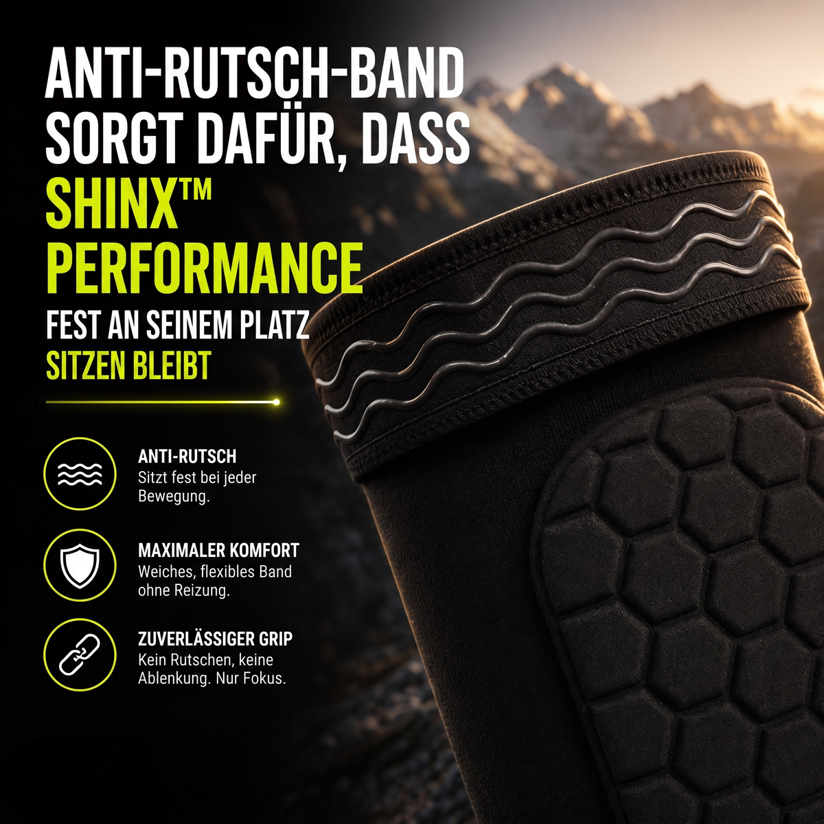 ShinX™ Performance – Verhindert Schmerzhafte Schienbeine Beim Sport