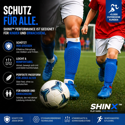 ShinX™ Performance – Verhindert Schmerzhafte Schienbeine Beim Sport