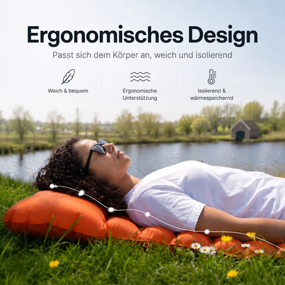 AirComfort™ Sleep'n Float - Von hartem Boden zu komfortablem Liegen