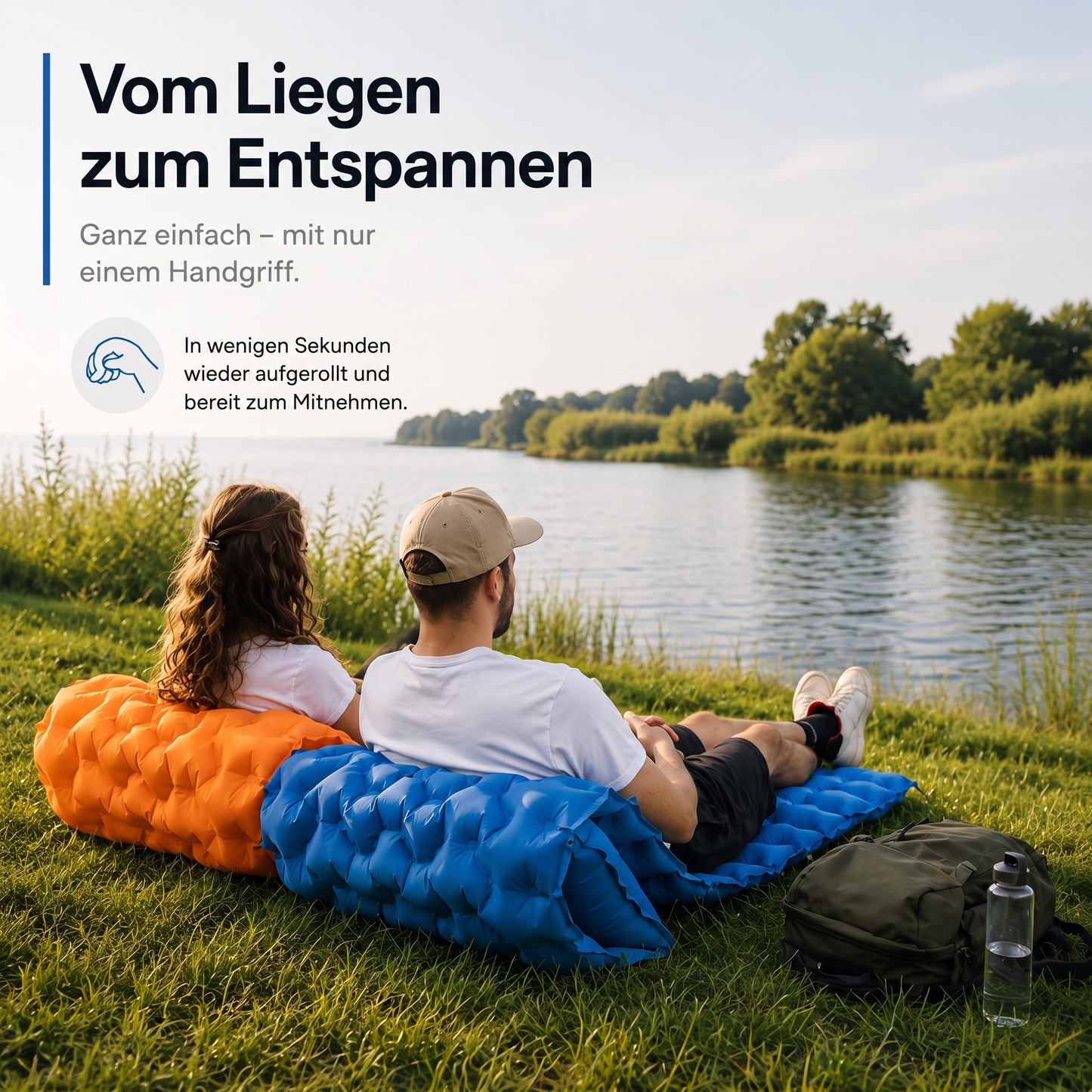 AirComfort™ Sleep'n Float - Von hartem Boden zu komfortablem Liegen