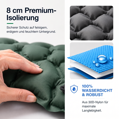 AirComfort™ Sleep'n Float - Von hartem Boden zu komfortablem Liegen