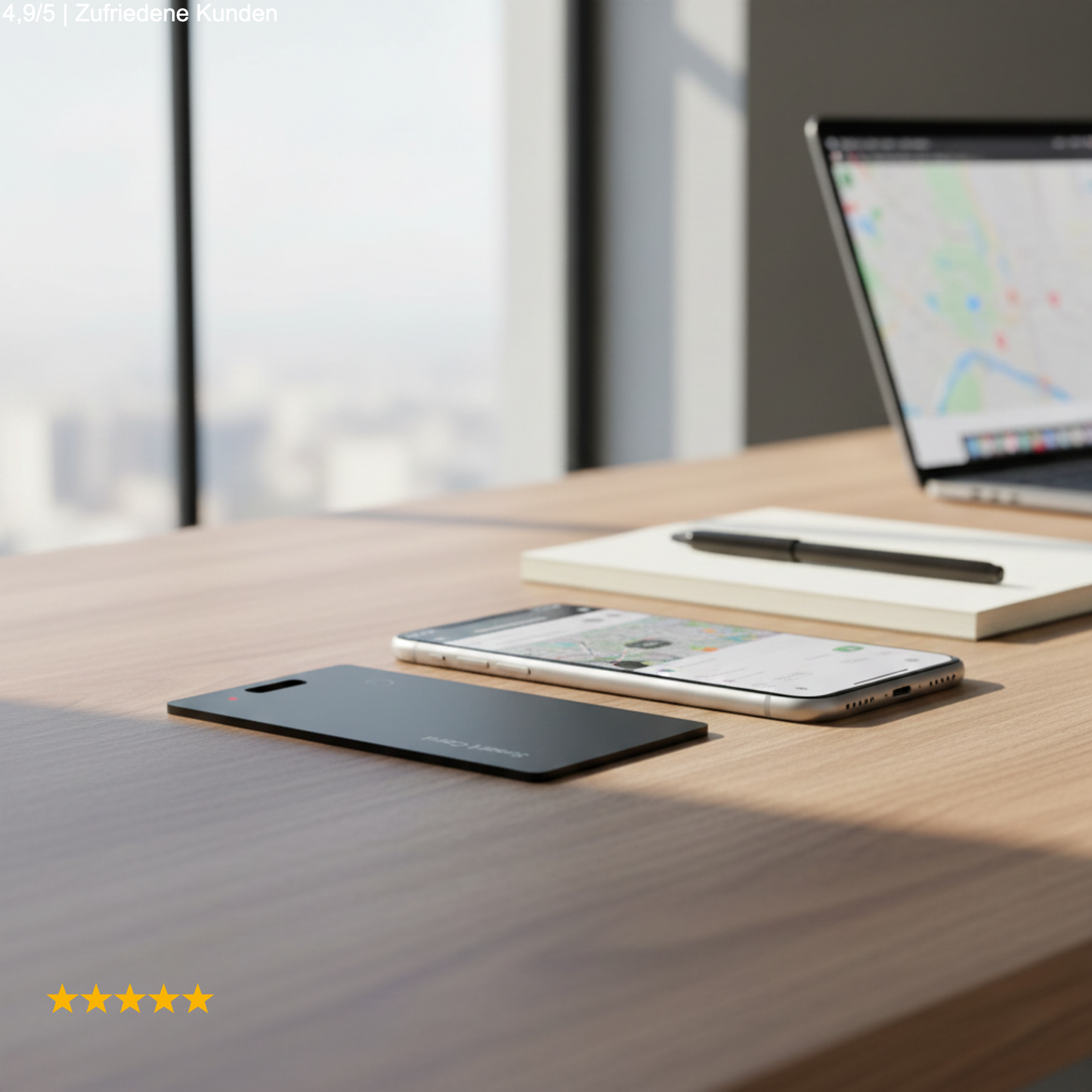 Smart Card™ - Ultradünne Smart Tracking Card (Ohne Abonnement & 1,8mm)