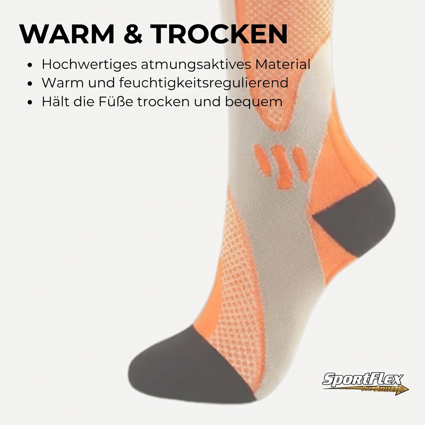 SportFlex Pro Athletic Kompressionssocken