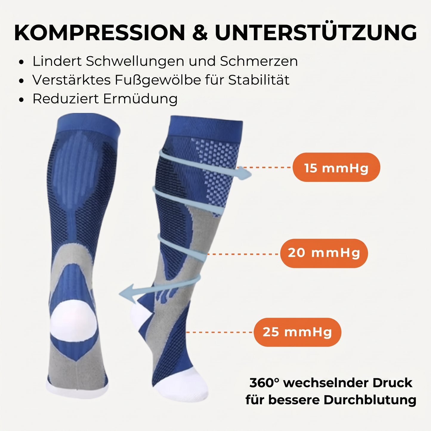 SportFlex Pro Athletic Kompressionssocken