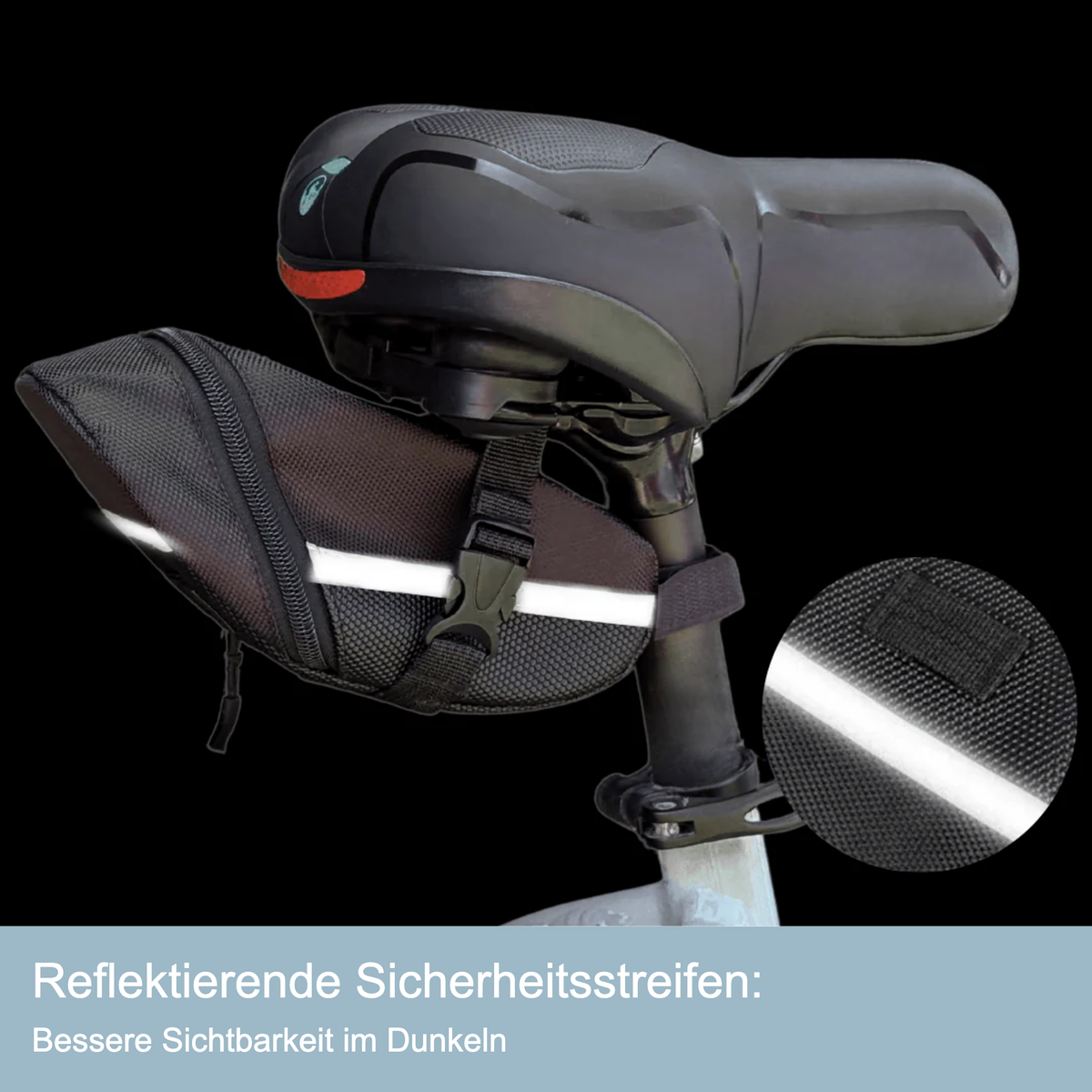 StoreMax Satteltasche - Schlankes Verstauen bei jeder Fahrt